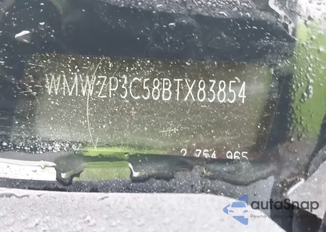 2011 Mini Cooper S from USA, damaged, VIN WMWZP3C58BTX83854